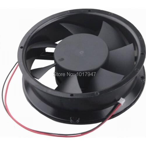 5 Pieces LOT Gdstime DC 24V 2Pin 17251 172mm x 51mm Radiator Cooler Cooling Fan Industrial Ball Bearing High Airflow