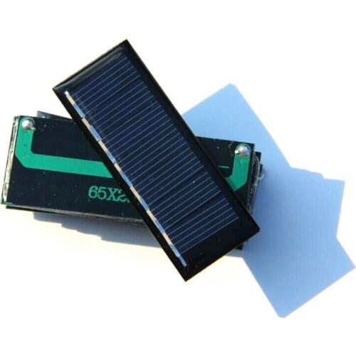 Wholesale 100PCS/Lot 0.2W 3.5V Mini Solar Panel Polycrystalline Solar Cell Easy For DIY Small Power Applications Free Shipping