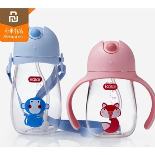 Original youpin mijia kalar learning cup handles childrens travel boy and girl suburban back with water cup