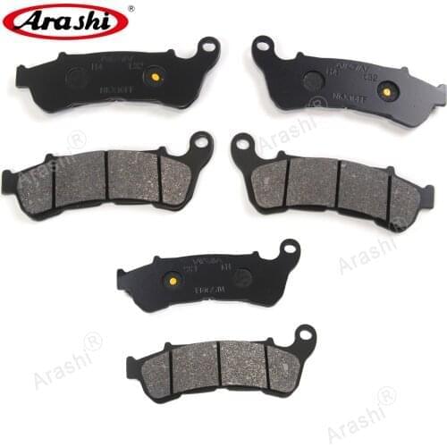 Arashi Front Rear Brake Pads For HONDA VFR 800 Non ABS 2006-2009 Discs Pad VFR800 ABS 2006 2007 2008 2009 2010 2011 2012 2013