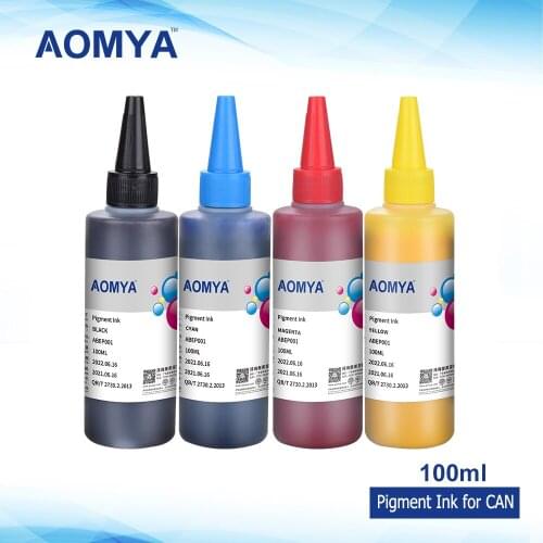 [5C*100mL] Pigment Ink for Canon iPF510 iPF610 iPF710 iPF605 iPF720 iPF500 iPF700 iPF600 iPF655 iPF650 iPF755 iPF750 Waterproof