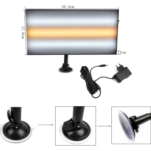 Highlight 110v/220v dent Lamp suction cups lamp stand with adjustable lock line pipe car dent repair dent tools acessorry
