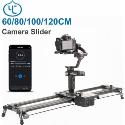 YC Onion Hot Dog Generation 3.0 Camera Slider 60cm/80cm/100cm/120cm Bluetooth App Control Motorized Slider for Gimbal Camera