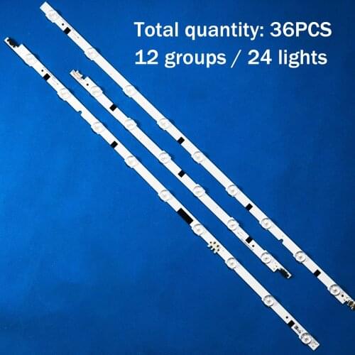 LED Backlight Strip Replacement for Samsung 75"TV 2013SVS75F UA75F6400 CY-GF750CSLV2V D2GE-750SCA-R3 D2GE-750SCB-R3 BN96-26413C