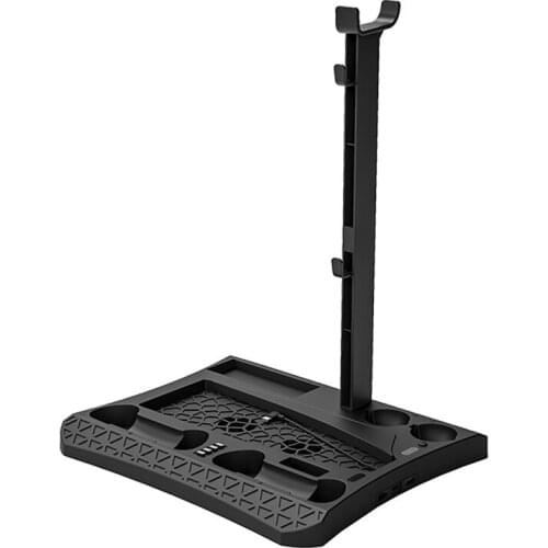 For PS5 Dual Controller Charger Console Vertical Cooling Stand For PS5 Charging Earphone Remote Station Stand