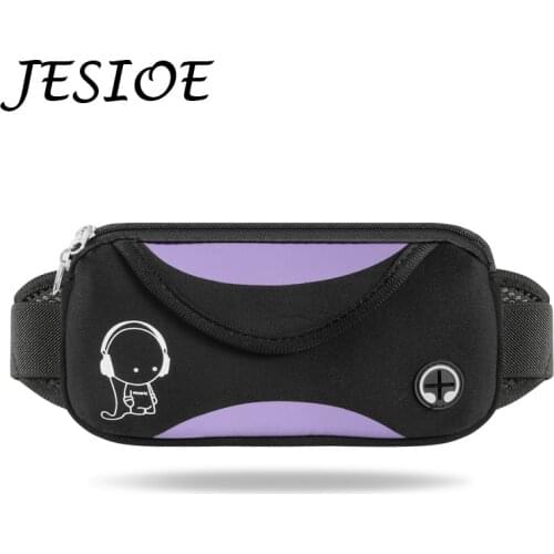 Women Waist Bag Pack Purse Female Casual Large Luminous Sports Phone Belt Pouch Travel Phone Bag Invisible Fanny Banana Bag Hip