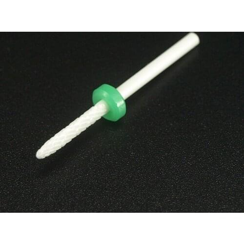 1PCS Coarse Ceramic Nail Drill Bit Electric File Nail Manicure Pedicure machine accessories 3/32" Shank nail cleaner bit