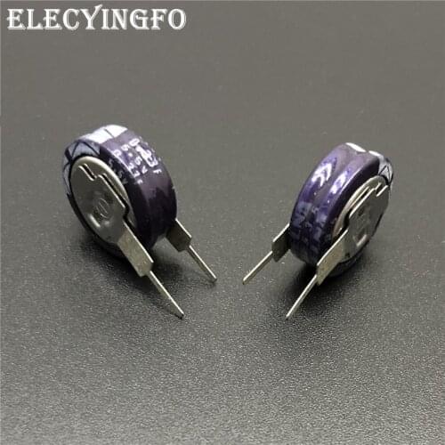 2Pcs/10Pcs/50Pcs 0.33F 5.5V0.33F ELNA DXN Series 11.5x13mm 5.5V0.33F V-Type Low ESR Farad Super Capacitor