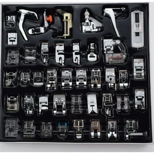 32pcs 42pcs Sewing Machine Supplies Presser Foot Feet for Sewing Machines Feet Kit Set for Brother Singer Janome