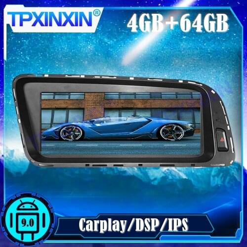 Android 10.0 6+128GB Car Radio For Audi Q5 2009-2015 Multimedia Player GPS Navigation Auto Stereo Recoder Head Unit DSP Carplay