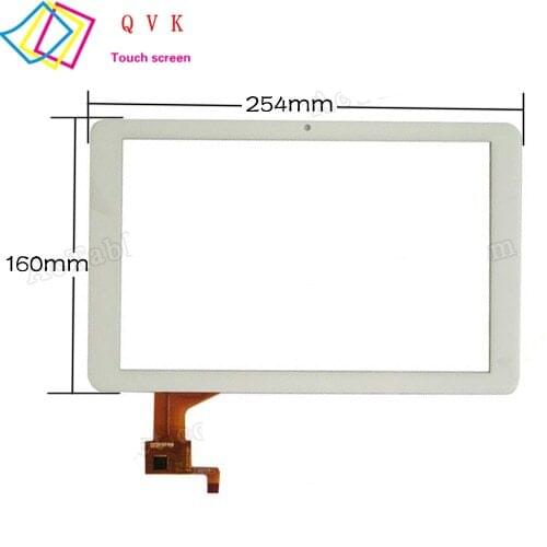 White 10.1 Inch for RAMOS W30 W31 tablet pc capacitive touch screen glass digitizer panel Free shipping