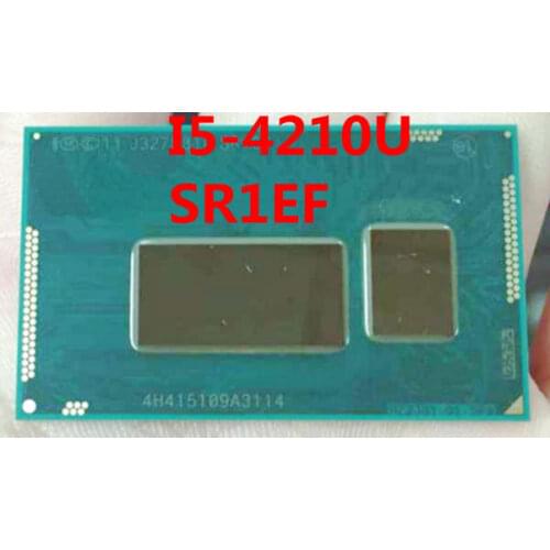Free shipping CPU I5-4210U SR1EF I5 4210U SR1EF 1.7G/3M 100% chips new