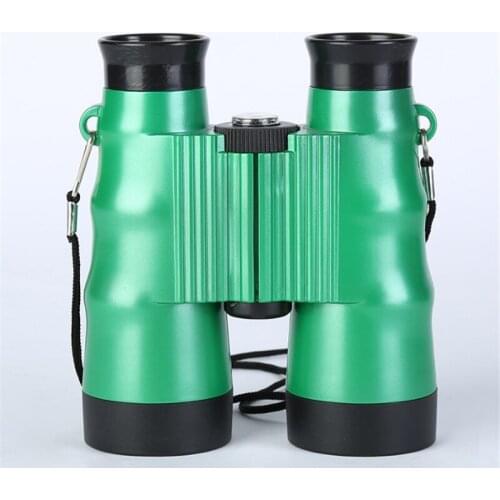 Outdoor folding binoculars childrens sight glasses camping tool travel bird watching zoom glasses students Christmas gifts