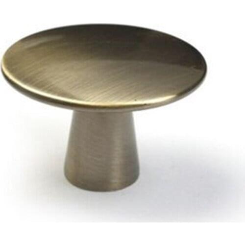 Bronze drawer cabinet knobs pulls antique brass dresser cupboard door handles 40mm vintage furniture knobs ABH