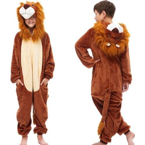 Kids Onesies Unicorn Pajamas For Children Anime Panda Blanket Sleepers Baby Costume Winter Boys Girls Stitch Jumspuit