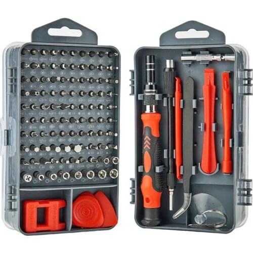 DP 115 In 1 Screwdriver Set Of Screw Driver Bit Set Multi-function Precision Mobile Phone Repair Device Hand Tools Torx Hex