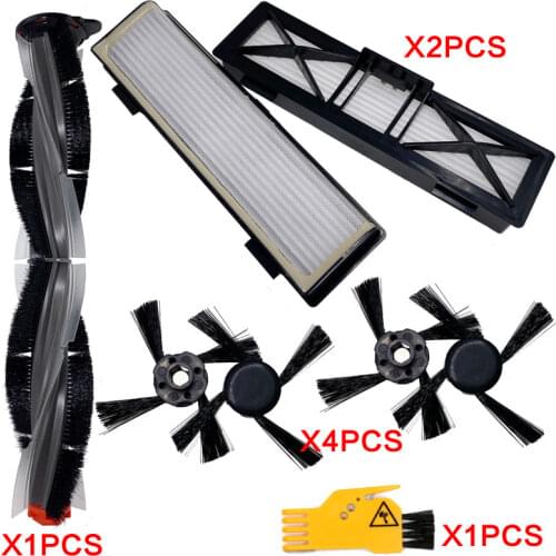 Main Brush Side Brushes Hepa Filter for Neato Botvac D Series D3 D4 D5 D6 D7 D70E D75 D80 D85 Robot Vacuum Cleaner Parts