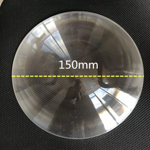 PMMA fresnel lens diameter 150mm focal length 70mm