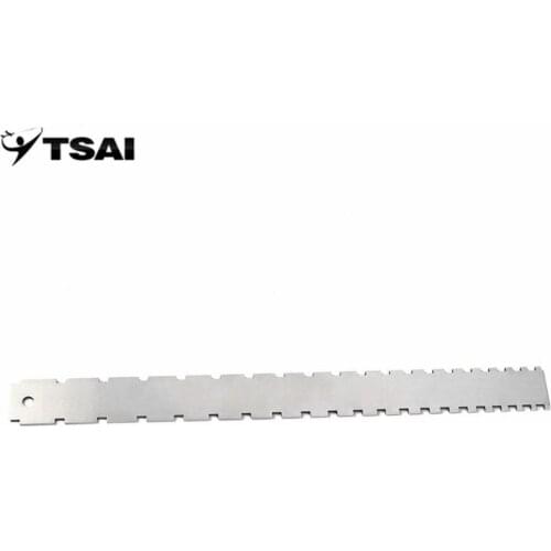 Stainless Steel Guitar Straight Edge Measure Tool For Electric Guitars Guitar Neck Notched Fretboard and Frets Hot Sale Dropship