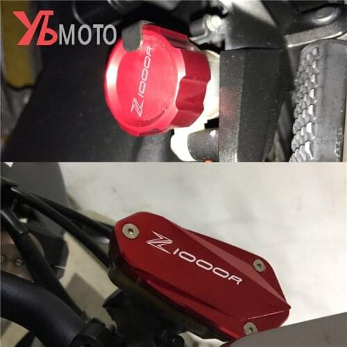 For Kawasaki Z1000R Edition 2020 2019 Motorcycle High Quality Front Rear Fluid Reservoir Cover Cap