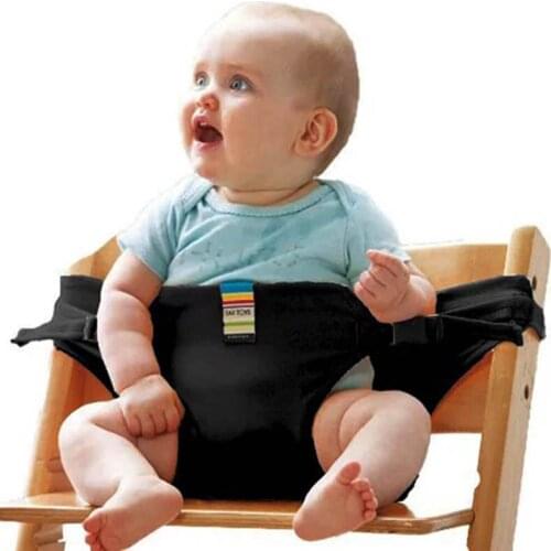 2019 New Baby Dining Chair Safety Belt Portable Seat Lunch Chair Seat Stretch Wrap Feeding Chair Harness baby Booster Seat