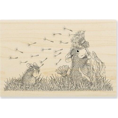 CLEAR STAMP cartoon mouse DIY Scrapbook Card album paper craft silicon rubber roller transparent stamps 135