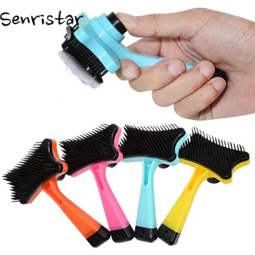 Pet Dog Hair Removal Comb Cat Fur Brush Grooming Tools Hair Clipper Dog Cat Shedding Hair Comb For Puppy Small Dog Pet Supplies