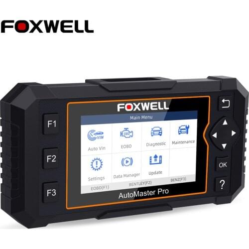 FOXWELL NT624 Elite OBD2 Code Reader Engine Scan Tool OilEPB Service Reset Multi-Language Auto Diagnosis EOBD OBD 2 Car Scanner