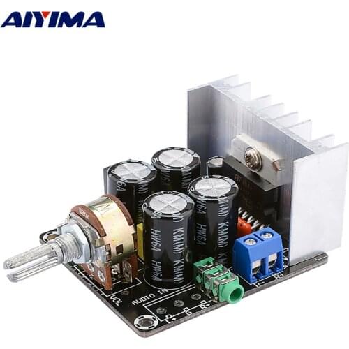 AIYIMA 2.0 TDA7377 Power Home Audio Stereo Amplifier 15W Mini Amp DIY Bookshelf Sound Music Speaker Amplifier With Tone Control
