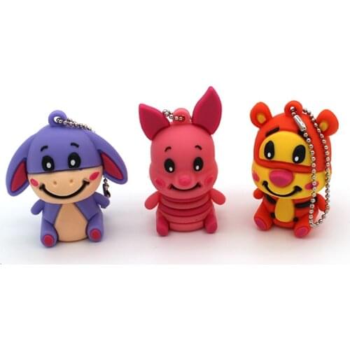 Animal Usb Flash Drive 4GB 8GB 16GB 32GB Pendrive Usb Stick 64gb Cute Cartoons Memoria Usb Stick Pen Drive Usb 2.0 Flash U Disk