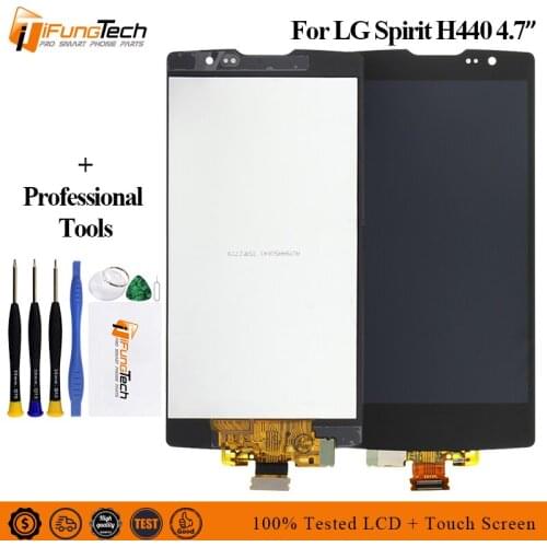 4.7" New LCD Repair Parts For LG Spirit H440N H420 H445 Display Touch Screen For LG Spirit H440 Replacement Digitizer Assembly