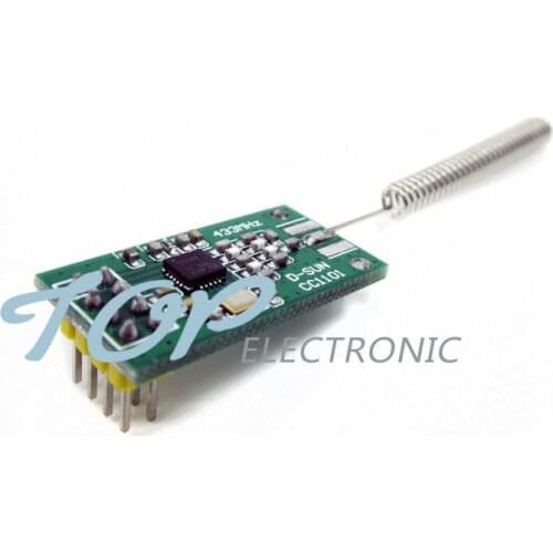 1 CC1101 wireless module 433 m new 350 m long-distance transmission antenna diy electronics