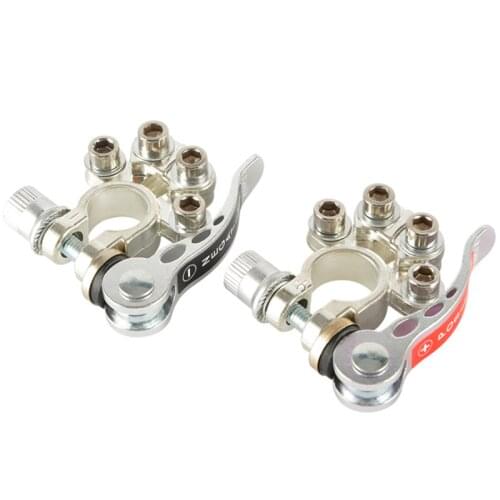 1 Pair Quick Disconnect Battery Main Cable Post Brass Terminal Shut-Off Connectors 12v 6v 24v Boat Race Car UTV Tractor Truck