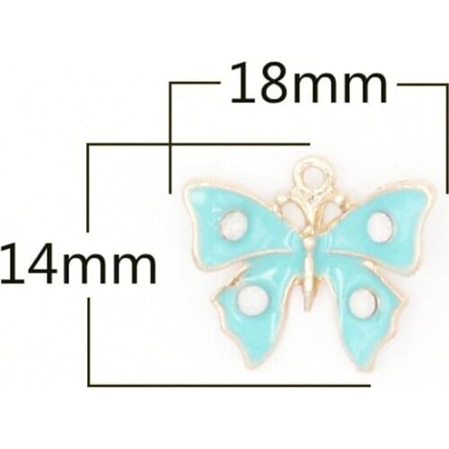 10pcs/Lot Crystal Ribbon Diy Handmade Oil Enamel Charms Design for Jewelry Making Earring Bracelet or Necklace