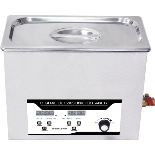 6L / 40KHz digital ultrasonic cleaning machine, stainless steel cleaning machine for cleaning jewelry, glasses and various tools