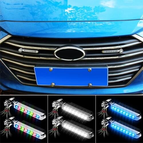 Wind Powered Car Daytime Running Lights Decorative Lamp For Kia rio ceed sportage cerato soul hyundai creta elantra i30 hb20