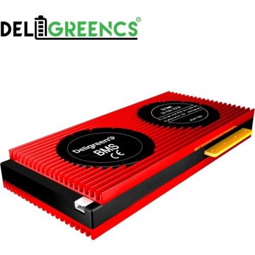 Deligreen 17S 80A 100A 120A 150A 200A 250A 60V BMS for Li-PO LiNCM battery 18650 pack E-bike charge discharge not Daly BMS