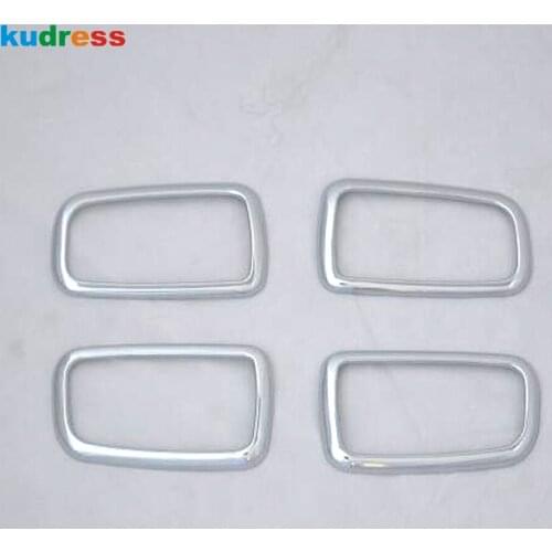 For Peugeot 4008 2012 2013 2014 2015 2016 2017 ABS Chrome Inner Car Side Door Bowl Handle Trim door cover trim Auto Accessoires