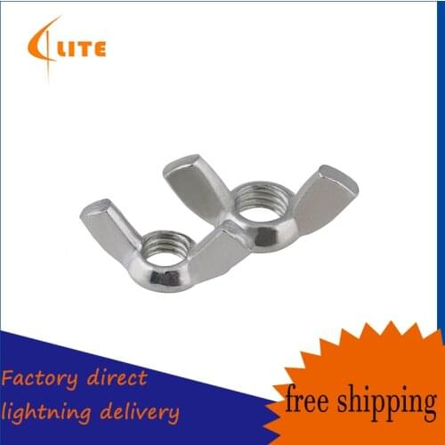 Inch Butterfly Nut American Wing Nut Hand Nut Thumb Nut 10Pcs