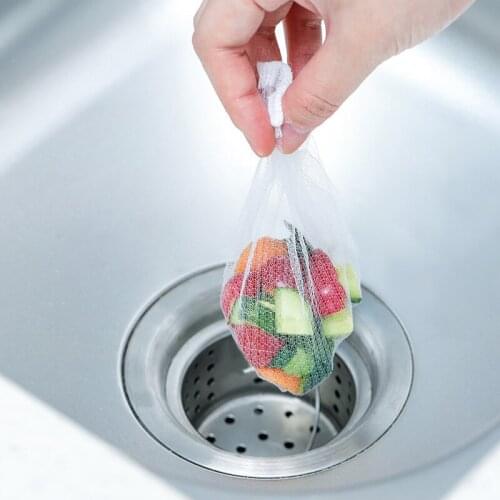 Aprince Dishwashing Sink Sink Pool Drain Residue Filter Garbage Bag Disposable Sink Filter Kitchen Anti-Clogging Sink Filter
