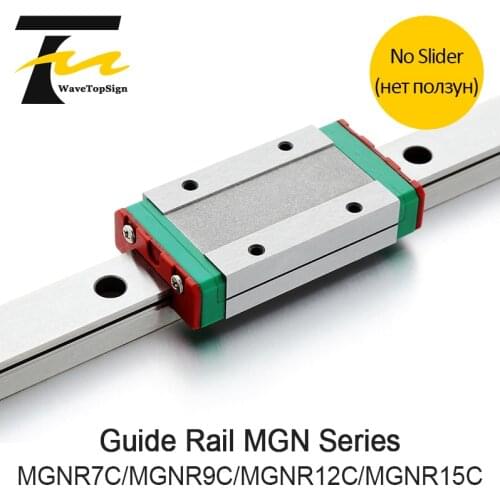 HIWIN Linear Guide Rail 100mm MGN7C 9C 12C 15C Linear Rail Linear Bearing use for Engraving and Cutting Machine