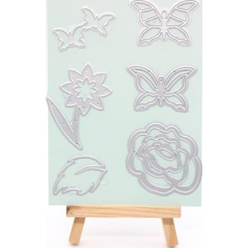 KSCRAFT Flowers Leaves Metal Cutting Dies Stencils for DIY Scrapbooking/photo album Decorative Embossing DIY Paper Cards