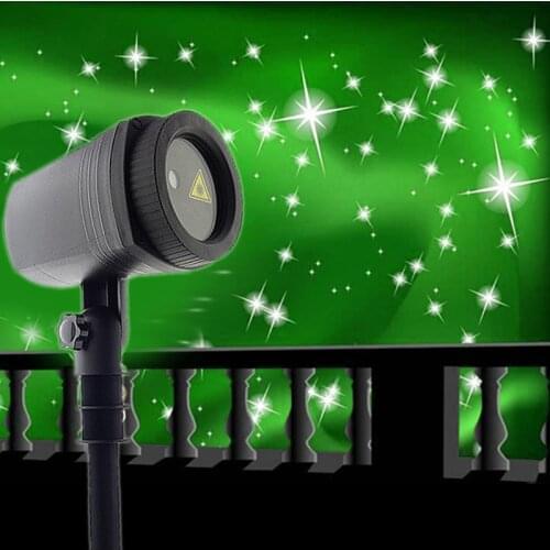 Meteor Shower Star Laser Projector Landscape Lighting Party Stage Light Outdoor Garden Laser Lamp Christmas Decorations for Home