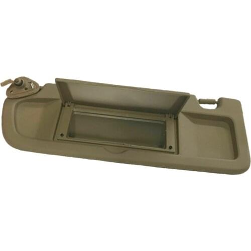 Dasbecan Left Driver Side Sun Visor for Honda Civic 2006-2008 Part Number 83280-SNA-A01ZA
