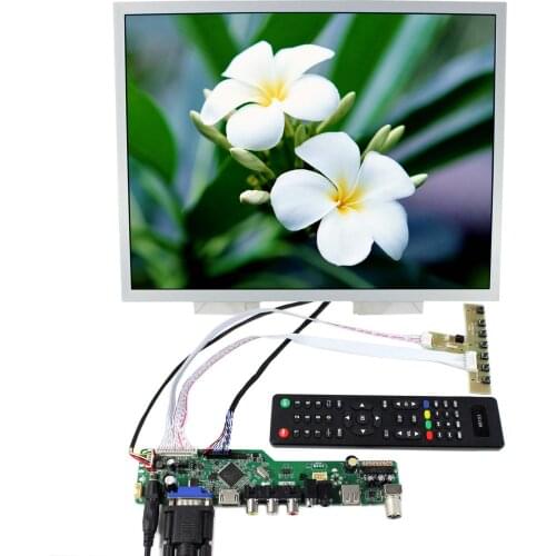 TV+PC+HD MI+CVBS+RF+USB+AUDIO Driver Board 15inch LQ150X1LG96 1024x768 1050cd m2