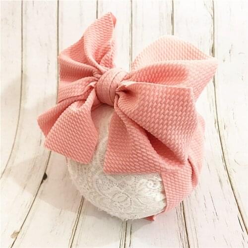 Baby Toddler Kids Girls Bow Hairband Turban Knot Headband Headwear Newborn Girl Hairband