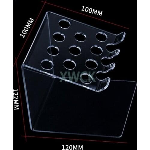 Dental Transparent Acrylic Resin Organizer Dental Composite Resin Holder For Dentistry Clinic Supplies C022a C001