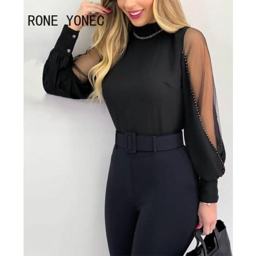 Женские шифоновые блузки RFORX PANS China At AliExpress