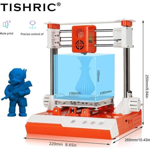 TISHRIC 3D Printer Self Developed Modeling Software E3DMagic 3D Printer Intelligent Printing Slicer Easyware Child 3D Printer