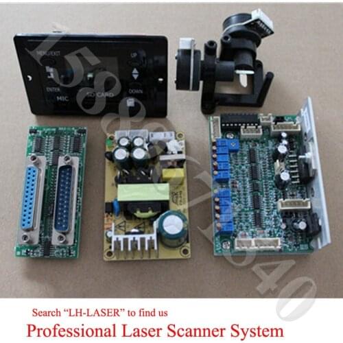 SD Card display 30K laser Galvo Galvanometer Based Optical Scanner From LH-LASER